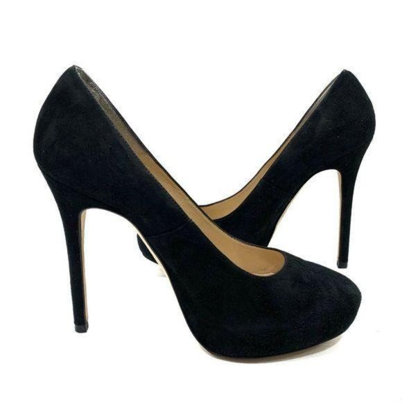 AllSaints Cigarette Concealed Suede Heels Pumps - Picture 1 of 10